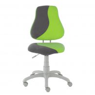 FUXO detská stolička S-Line zelená / sedá 0255