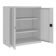 SBM103e kovová skriňa šedá RAL7035 104 x 100 x 43,