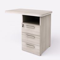 Prístavný kontajner Office Wels pravý 90x55x76,2cm