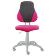 FUXO detská stolička V-Line ružová / šedá 0317