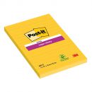 Bloček Post-it Super Sticky 102x152 mm žltý linajkový