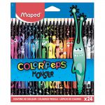 Farebné ceruzky Maped Color Peps Monster 24ks