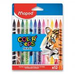 Fixky Maped ColorPeps Animals 12 farieb