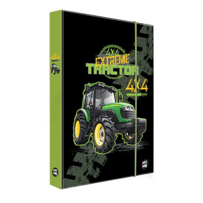 Box na zošity A5 Prémium LIGHT traktor